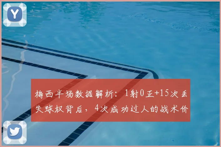 梅西半场数据解析:1射0正+15次丢失球权背后,4次成功过人的战术价值与球队困境